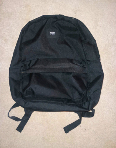 Vans black medium polyester - black,