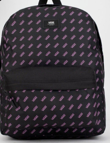 Vans backpack black rosebud - vans,